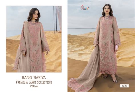 Shree Rang Rasiya Premium Lawn Vol 4 Mal Cotton Dupatta Cotton ...