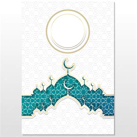 Premium Vector | Islamic book cover, arabic style theme, quran cover design