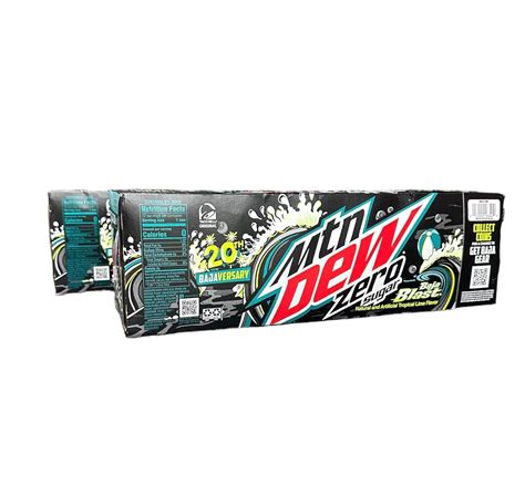 Mtn Dew Baja Blast Tropical Lime -Munchie Box India | Ubuy