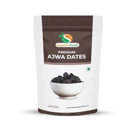 Buy Premium Ajwa Dates Online from Organic Sapphire Foods at Best Price