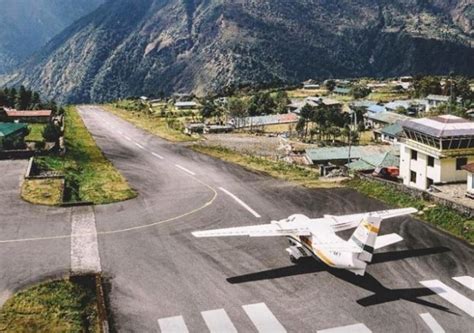 The world's most dangerous airports: Mountains peaks and scarily short ...