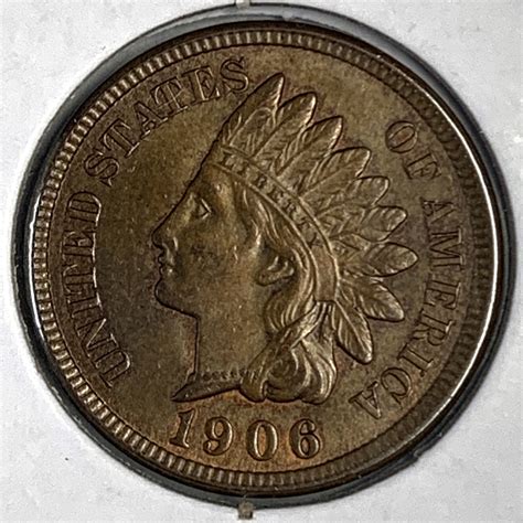 1906 Indian Head Cent, MS60+BN (6742) - For Sale, Buy Now Online - Item ...