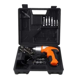 EBOFAB Cordless Screwdriver, 5 Nm 46 Pieces Electric Power Screwdriver ...