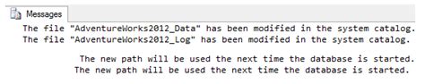 Moving Database Log File SQL 的图像结果