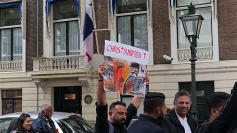 Christian Alliance stages protest against Pakistan over Jaranwala ...