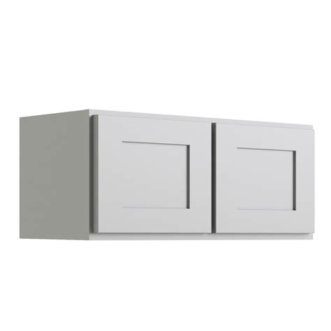 RELIABILT Parkstone 30-in W x 12-in H x 12-in D Grey Wall Fully ...