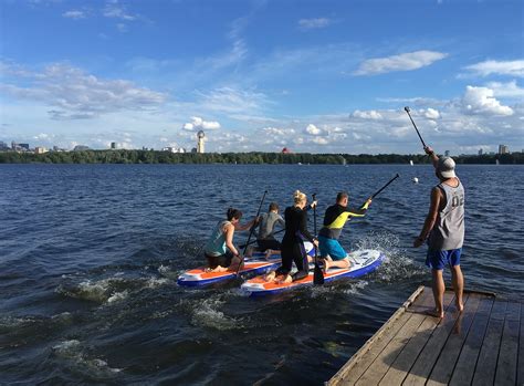 SUP Surfing В Москве