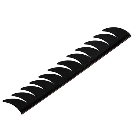 AllExtreme EXHSH01 Cuttable Rubber Mohawk Spikes Helmet Accessory ...