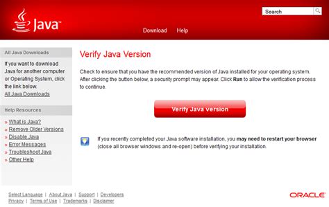 Image result for Verify Java Internet Explorer 11