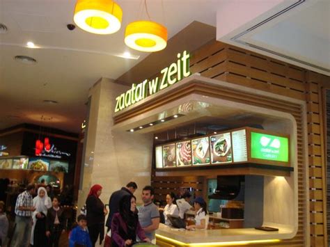 ZAATAR W ZEIT - MALL OF THE EMIRATES, Dubai - Dubai International ...