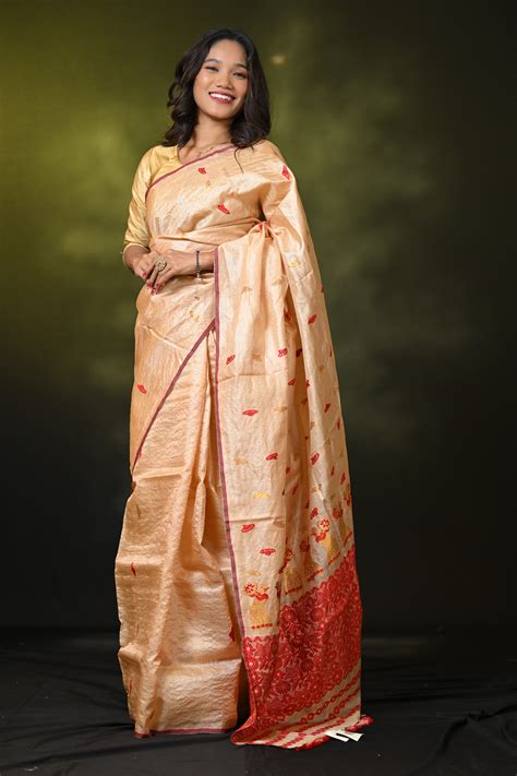 AVA Saree Tassar Silk