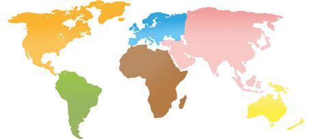 Continents Vector - ClipArt Best