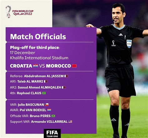 世界杯三四名决赛裁判安排：卡塔尔团队执法 贾西姆主哨_全部分类_雷速体育
