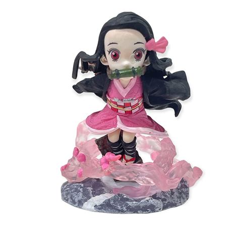 Buy AUGEN Nezuko Kamado Small Action Figure Limited Edition for Car ...