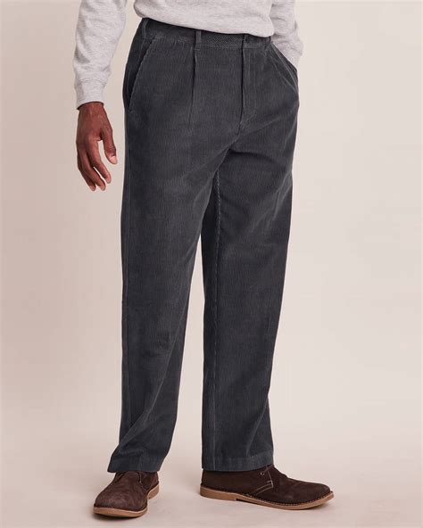 Blair Mens John Blair Relaxed-Fit Hidden Elastic Wide-Wale Corduroy ...
