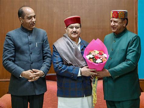'Time has come to uproot corrupt HP govt', says Jai Ram Thakur at BJP ...