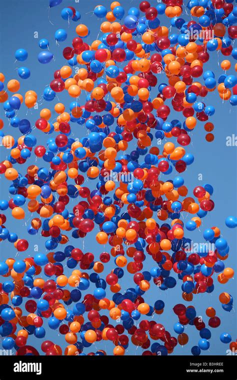 Many balloons Stock Photo - Alamy