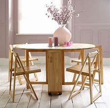 Image result for Foldable Dining Table Set