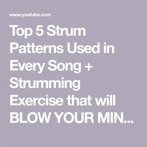 Image result for Basic Strum Patterns