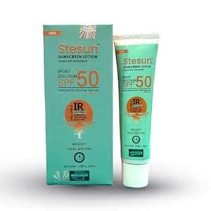 Stesun Tinted Mineral Sunscreen | SPF50 PA+++ | UVA UVB Blue light IR ...