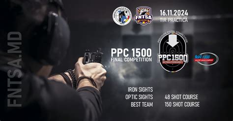 PPC1500 Etapa Finala 2024, Тир Практика, Chisinau, 16 November 2024 ...