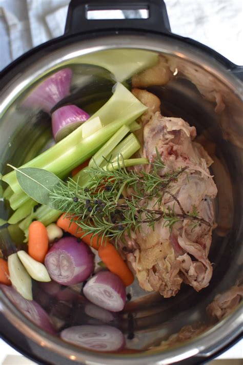 Rotisserie Chicken Broth (Slow Cooker, Instant Pot or Stovetop) - The ...