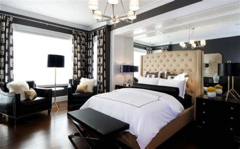 black white and beige bedroom ideas