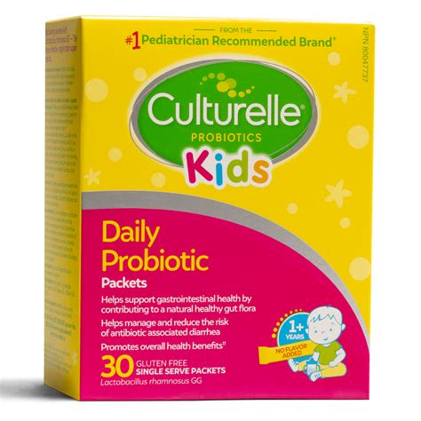 Culturelle® Kids Daily Probiotic Packets – Culturelle Canada