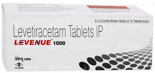 Levenue 1000 Tablet 10: Uses, Side Effects, Price & Substitutes