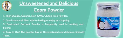 Tulunadu Flavours Desiccated Coconut Powder Dry for Cooking | Natural ...