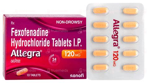 Allegra 120mg Tablet: Uses, Side Effects, Price & Substitutes