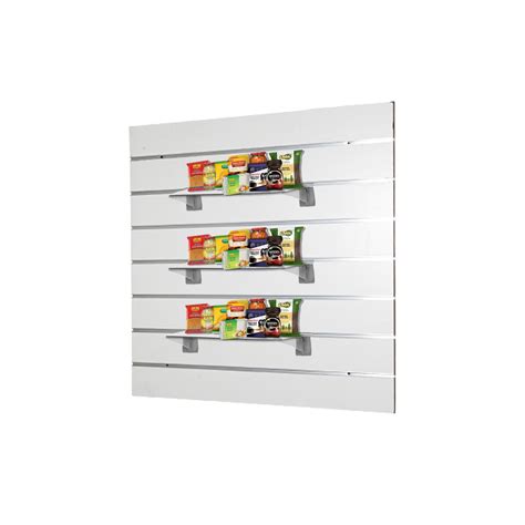 Slatwall Glass Bracket | Supermarket – Creative Display