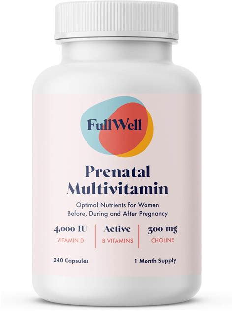 Prenatal Multivitamin Recommended at Anthony Soto blog