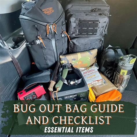 A Practical Bug Out Bag List: 86 Do's And Don'ts