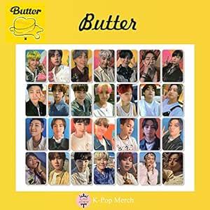 Kpop Merch BTS Butter Photocard Set : Amazon.in: Office Products
