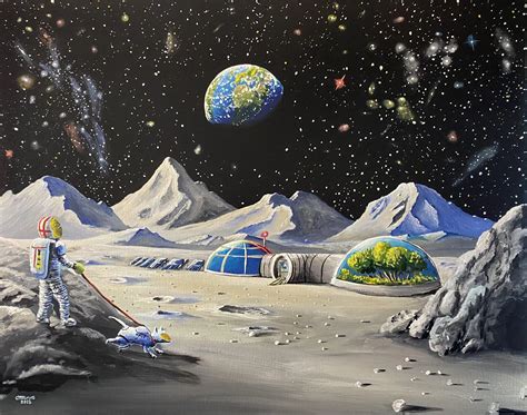 Trippy Surreal Space Art with Christopher Thomas — Artist Living In an Extraterrestrial Nation