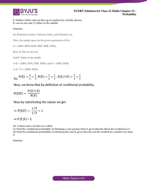 Image result for Probability Class 12 Solutions