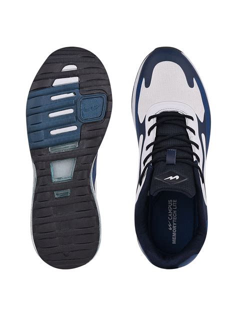 Buy Running Shoes For Men: Renegade-Wht-Lsky | Campus Shoes