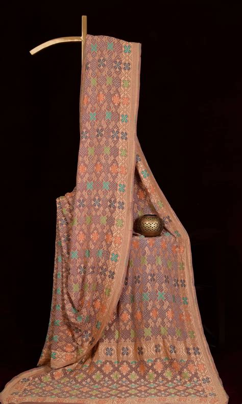 Banarasi Patola Design Weave Bandhani Saree – My Store