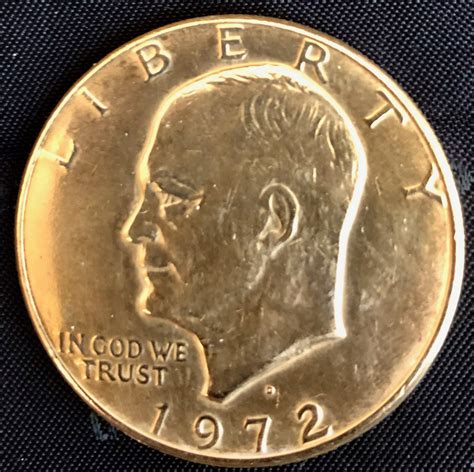 1972 D Liberty Dollar Gold Plated | Etsy