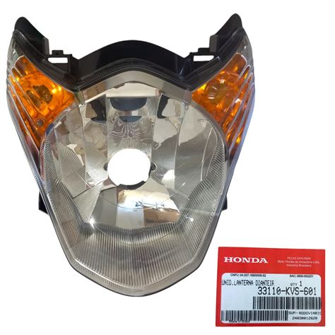 Farol Bloco Óptico Cg Titan 150 Mix 2009 2010 Original Honda - DNSA ...