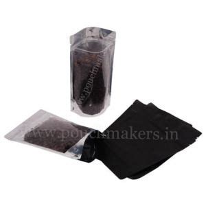 Foil Clear Stand Up Pouches - STAND UP POUCHES WITH ZIPPER