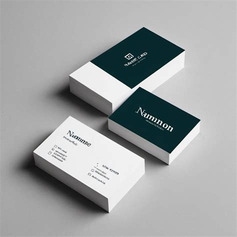 Simple Name Card Design 的图像结果