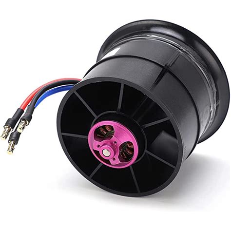 Power Fun EDF RC Ducted Fan 70 mm 12 Blades with Brushless Motor 2300KV ...