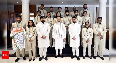 Deaflympics: Modi hosts Deaflympics contingent, says 'you brought pride ...