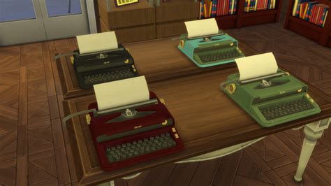 Image result for Sims 4 Typewriter Computer