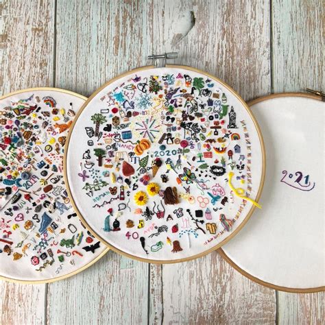 embroidery journal kit