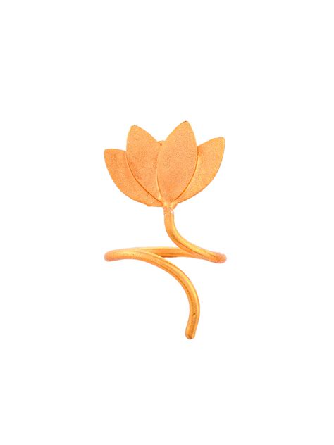 Buy Western Unique Lotus Designer Finger Rings for Women Online at ...