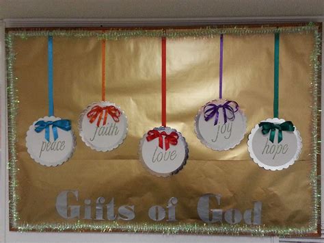 Church Christmas Bulletin Board Ideas