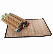 Image result for Bamboo Placemats with White Dishes